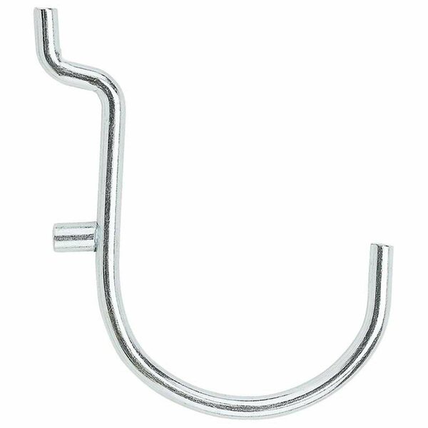 Homepage 1 x 0.5 in. Curved Peg Hook Zinc Plated HO3675209